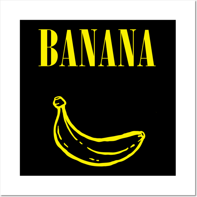 Banana Wall Art by Stupiditee